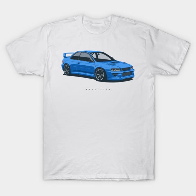 Impreza 22B T-Shirt by Markaryan